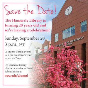 Library Anniversary Virtual Event