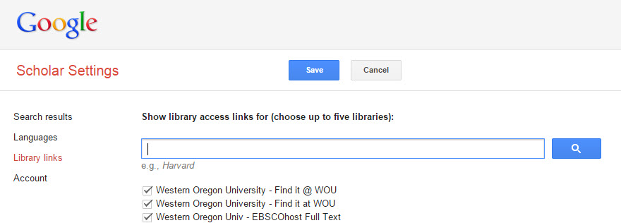 Research Tip! Check out Google Scholar