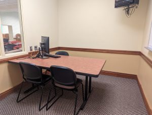 Example study room